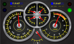 Holley EFI Electronic Multi-Purpose Gauge 553-106 product image 3