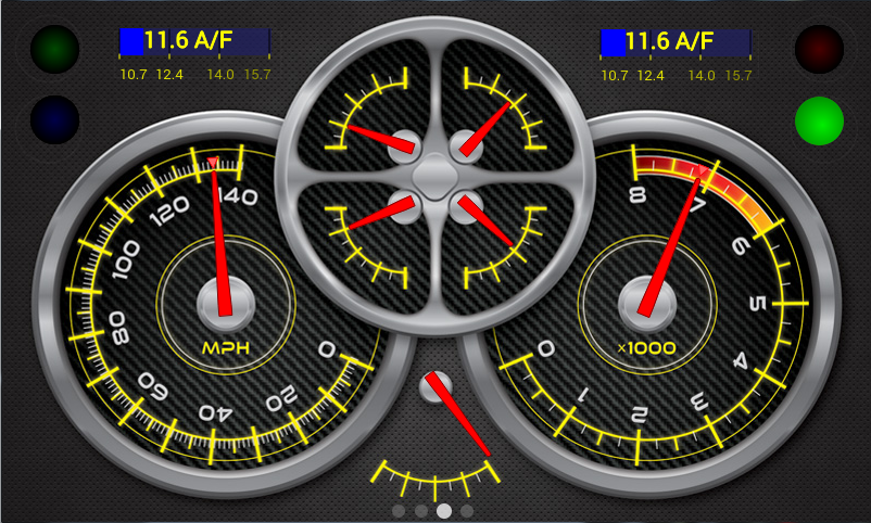Holley EFI Electronic Multi-Purpose Gauge 553-106 product image 3