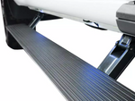 AMP Research Running Board, Textured Powder Coated, Black, Die Cast Aluminum - 76252-01A