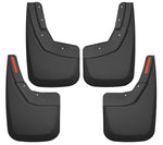 Husky Liners Mud Flap, Contoured, Black, Set Of 4 - 56886