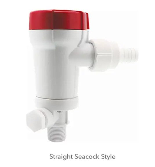 Rule Livewell/Baitwell Pump, 500 gal Per Hour, 3/4 in NPT Inlet x 3/4 in Discharge, 3.01 in Width x 5.62 in Height - 601FC