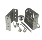 Transducer Shield & Saver Transducer Mount, Stainless Steel, With Stainless Steel Hardware - SBB-5