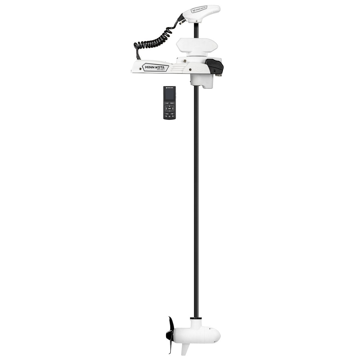 Minn Kota Trolling Motor, Riptide Instinct QUEST Series, 90 lb Of Thrust At 24 V/115 lb Of Thrust At 36 V, 87 in Shaft Length - 1358562