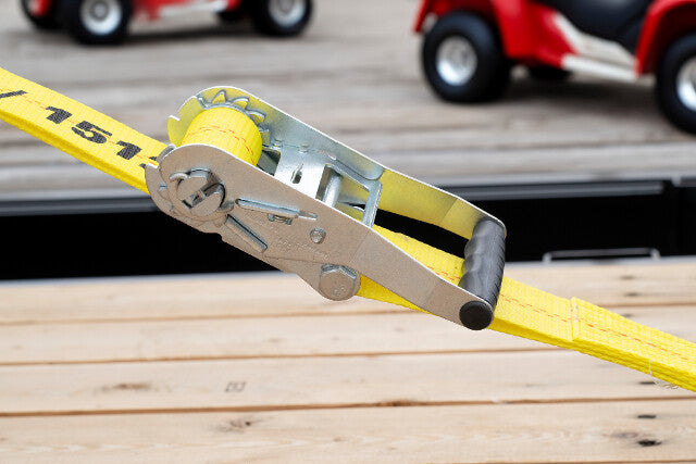 Keeper Corporation Tie Down Strap, 27 ft Length x 2 in Width, 3333 lb Load Capacity, 10000 lb Break Strength - 04622
