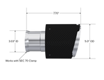 MBRP Exhaust Exhaust Tail Pipe Tip T5197CF product image 2