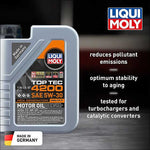Liqui Moly Oil, Top Tec 4200, SAE 5W-30, 1 Liter Bottle - 2004