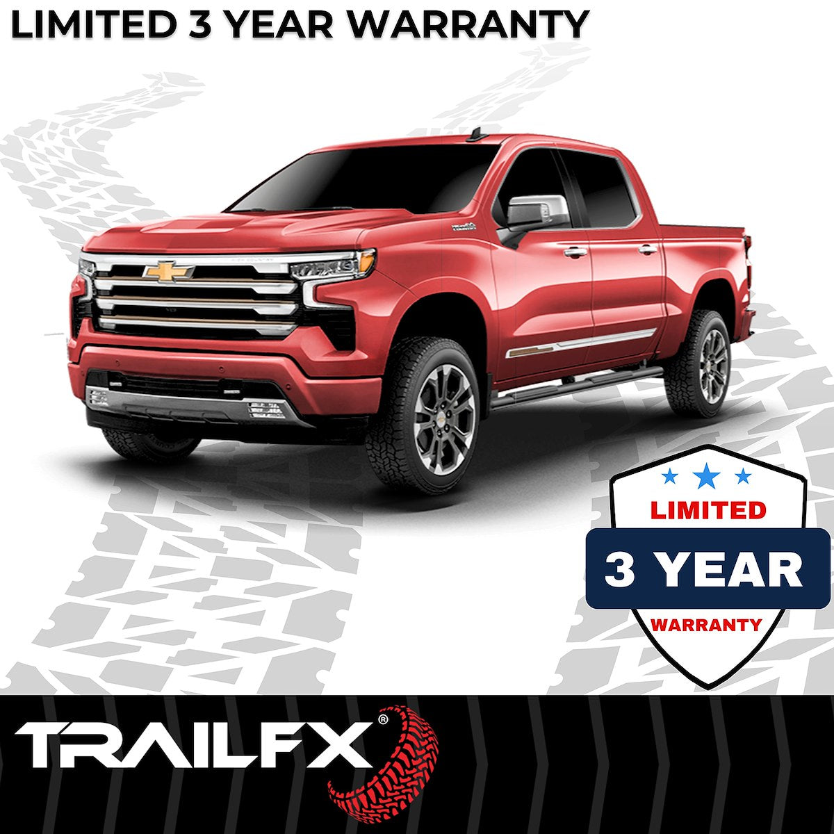 TrailFX Running Boards & Nerf Bars A4018B product image 8