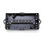 Husky Towing Wire Terminal Block, Attaches 7 Wires, 8-1/4 in Length x 3.44 in Width x 2-3/8 in Height, Black - 33200