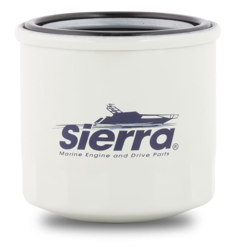 Sierra Marine Oil Filter, Marine Series, White Housing With Sierra Marine Logo - 18-8700