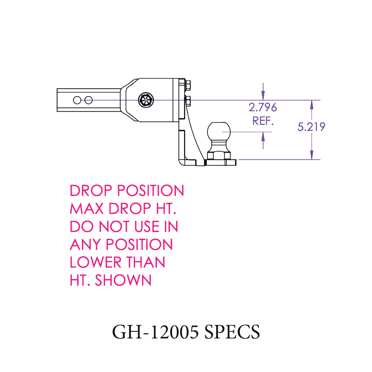 GEN-Y Hitch Adjustable Ball Mounts GH-12001 product image 3
