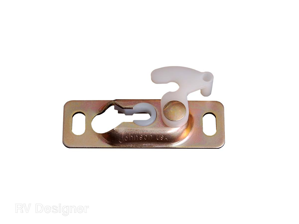 RV Designer Interior Door Roller Mounting Plate, Set Of 2 - H529