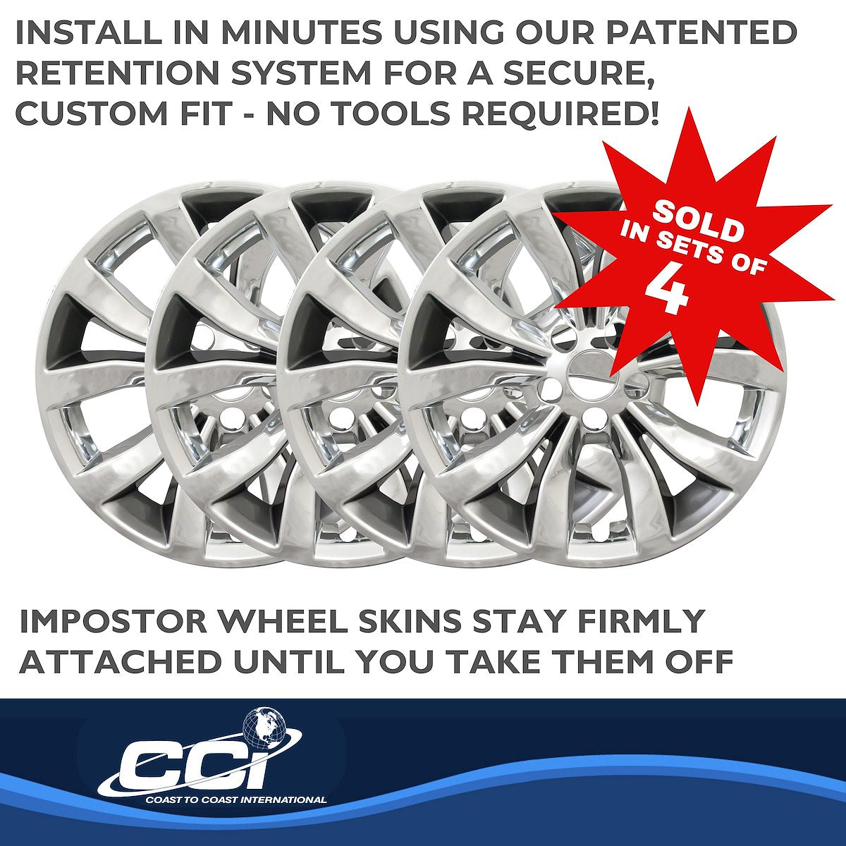 Coast2Coast Wheel Skins & Styled Wheel Covers IWCIMP381CC product image 4