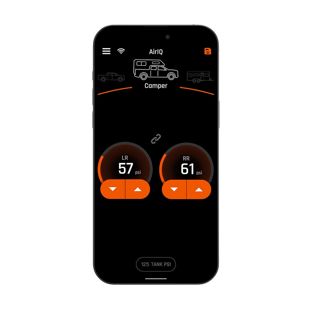 LOGIQ Air Ride Management System, AirIQ HD2, With Bluetooth Connectivity and Smartphone App, 40 Ampere Current Draw - 50-42200
