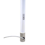 KJM VHF Radio Antenna, 15.2 ft Length, 9dB Gain, 1-14 in Thread Mount - A1591-V