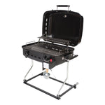 Faulkner Barbeque Grill, 12000 BTU, 21.8 in Height x 23.6 in Width x 17.1 in Depth On Ground, Black - 51322