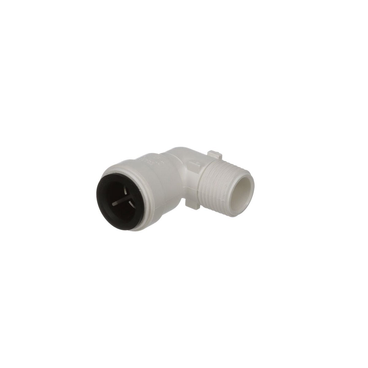 AquaLock Fresh Water Adapter Fitting, 3519 Series, 1/2 in Female Quick Connect Copper Tube End x 1/2 in Male NPT, 90 degree Elbow - 3519-1008_SU