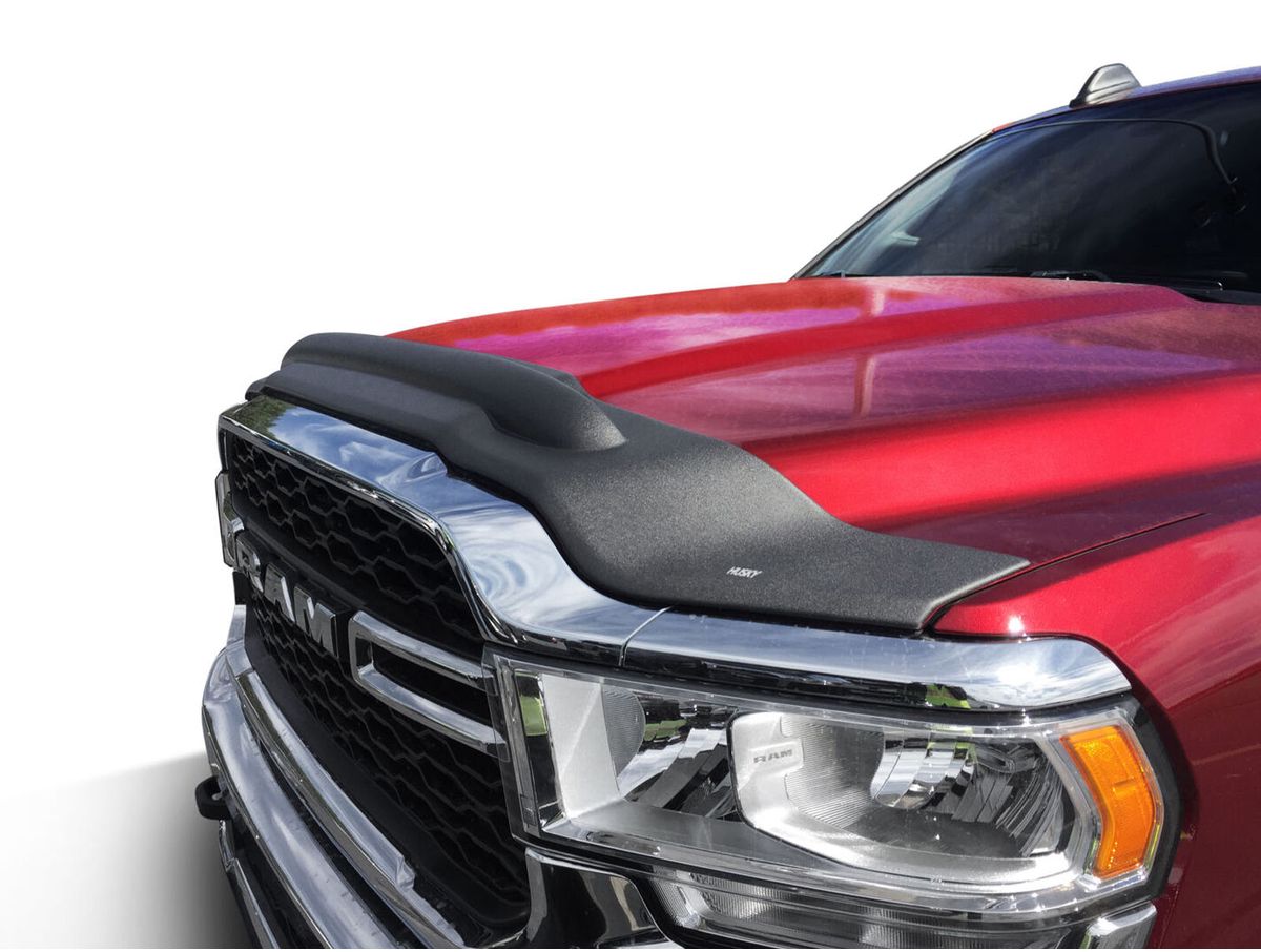 Husky Liners Bug Shield, Matte Black, With 3M Adhesive Tape - 2830189