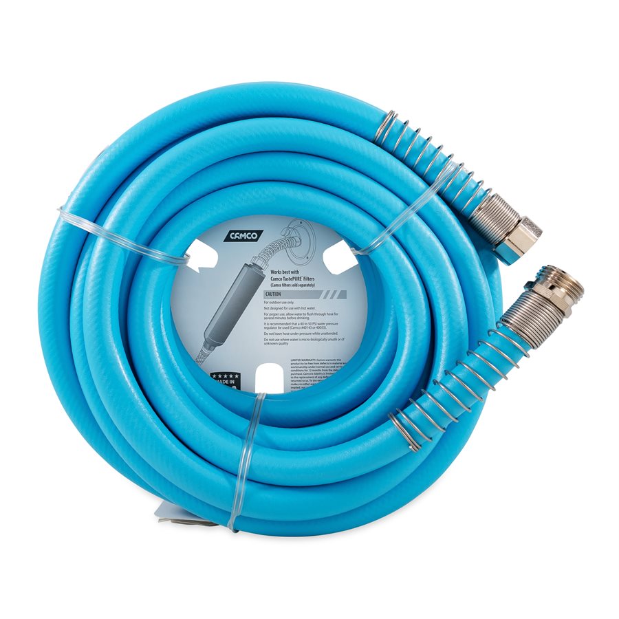 Camco Fresh Water Hose, 5/8 in Internal Diameter, 35 ft Length, 100 PSI Working Pressure - 22595