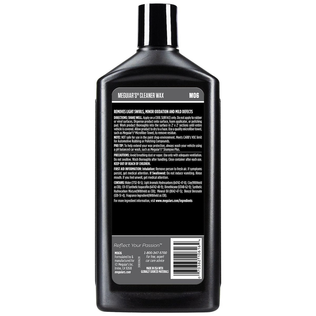 Meguiars Car Wax, 16 oz - M0616