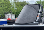 TruXedo Windshield Cover, For 25 in Height x 105 in Width Boat Windshield, Black - 1117432