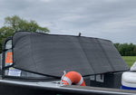 TruXedo Windshield Cover, For 25 in Height x 105 in Width Boat Windshield, Black - 1117432