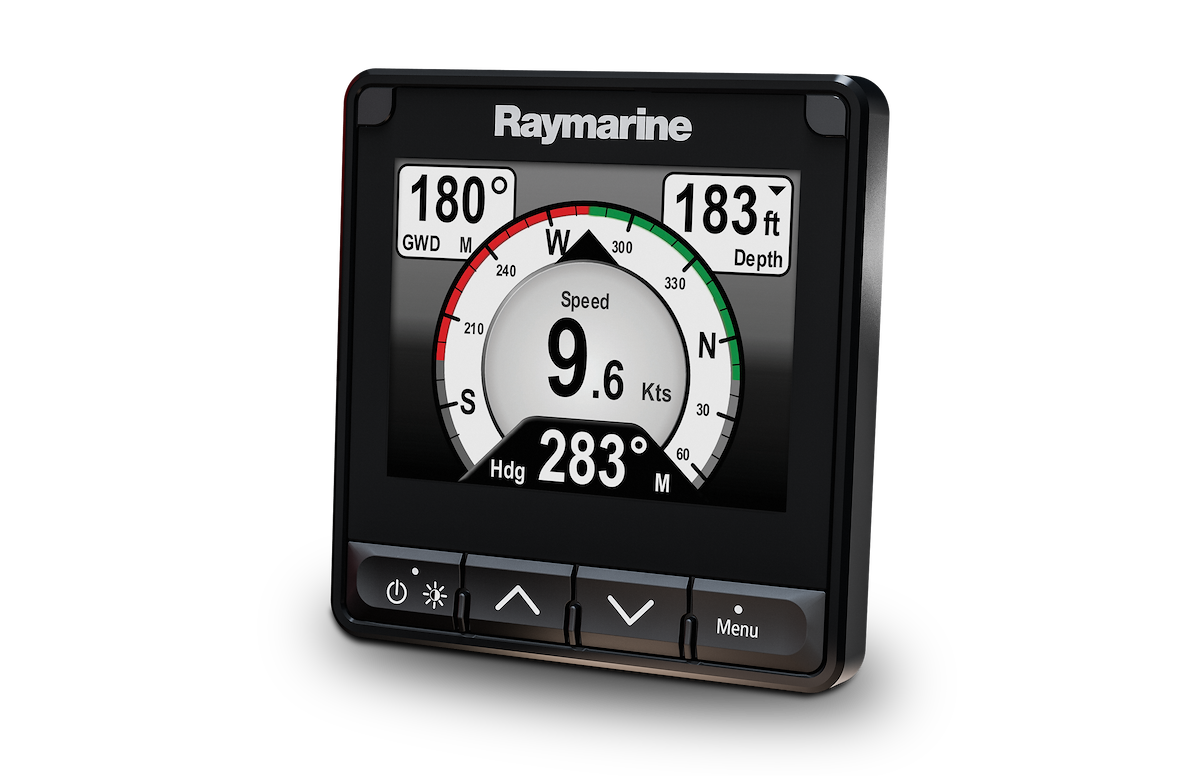 Raymarine Sailboat Instrument Kit, i70s, 4 in LCD Display, 1.7 Watt Power Consumption - E70327
