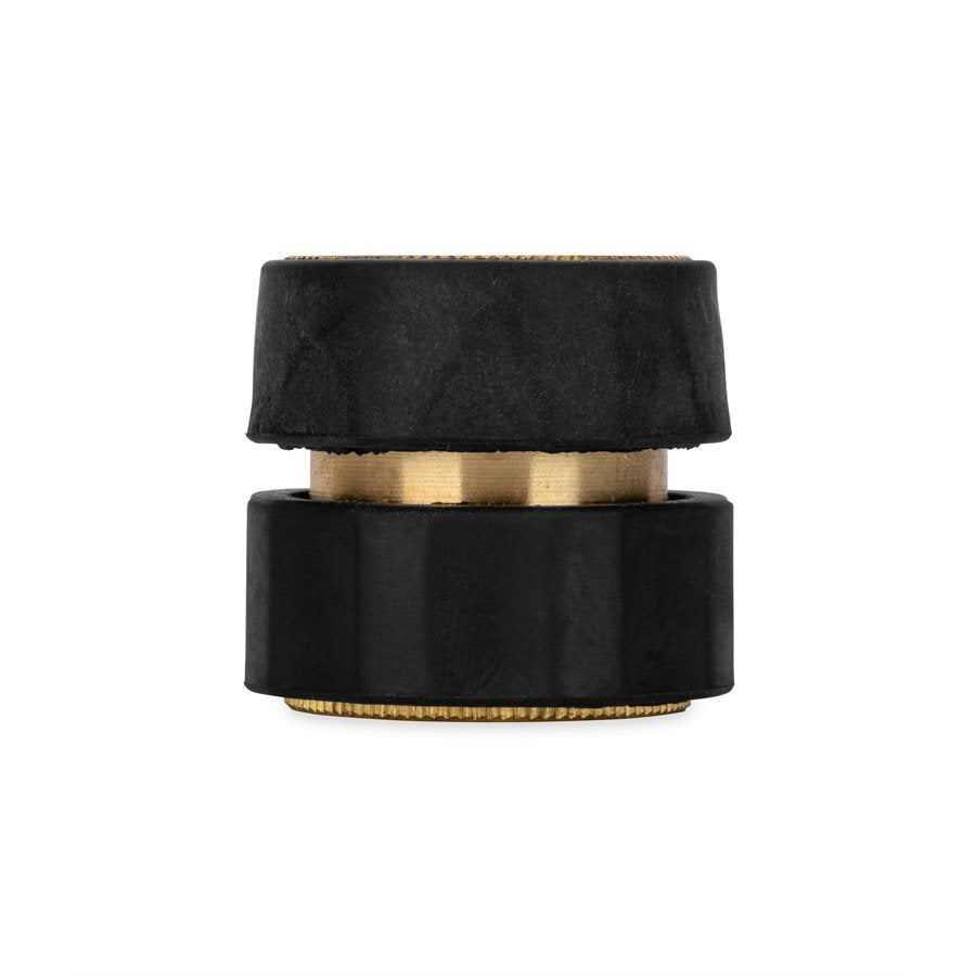 Camco Fresh Water Hose Connector, Brass, With 2 Extra Male Connectors, Complies With CA and VT Regulations For Brass Content - 20136