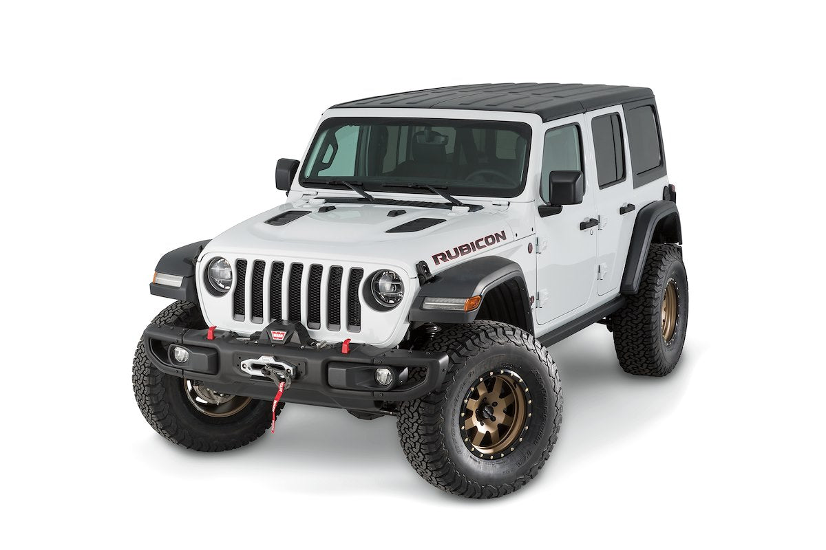 Warn Winch Mount, For Use With Zeon/Zeon Platinum/VR/M8/XD9 Winches, Black - 101255