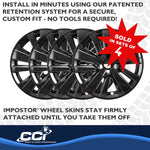 Coast2Coast Wheel Skins & Styled Wheel Covers IMP519BLK product image 5