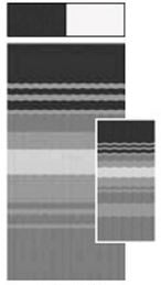 Carefree RV Awning Fabric, For 18 ft Length Patio Awnings, 17 ft 2 in Length x 8 ft Extension, Black/Gray Dune Stripe - JU188D00