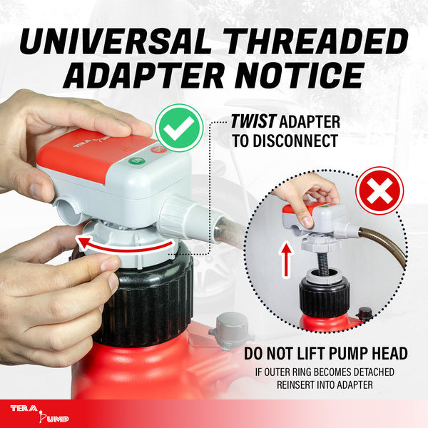 Terapump Dispensing Pump, TRFA01-XL, 2.5 gal Per Minute - 20176