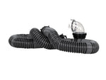 Valterra Sewer Hose, 15 ft Extended Length, 53 in Compressed Length, 3 in Diameter - D04-0650