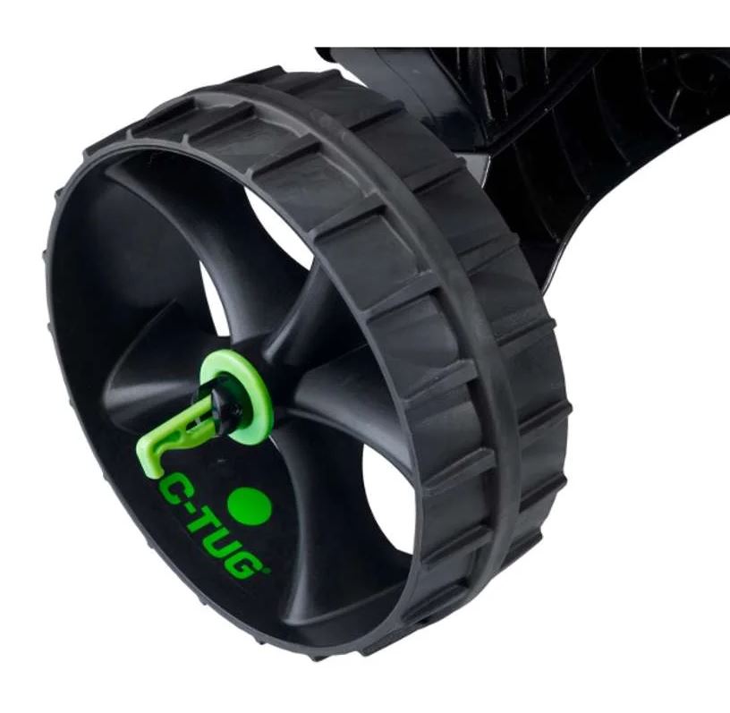Railblaza Kayak/Canoe Carrying Cart Wheel, 1 in Diameter x 3-1/4 in Length Center Bore Size, 10.3 in Diameter x 3.6 in Width, Set Of 2 - 50-0002-71