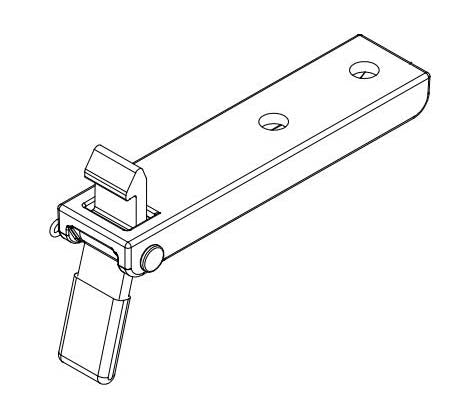 TruXedo Tonneau Cover Latch, Deuce 2 - 1704213