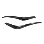 Coast2Coast Grille Insert, 2 Piece, Gloss Black - GI207BLK