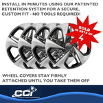 Coast2Coast Universal Wheel Covers IWC54116SC product image 5