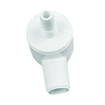 Attwood Marine Adapter Fitting, 3/8 in Barb Tee Fitting, White - 6115-1