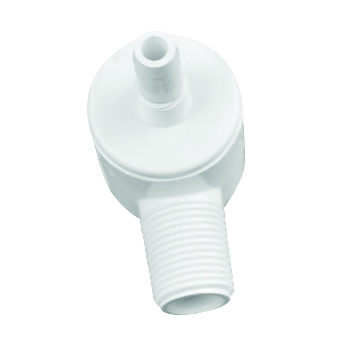Attwood Marine Adapter Fitting, 3/8 in Barb Tee Fitting, White - 6115-1