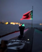 Railblaza Navigation Light, For Up To 36 ft Boats, 2.36 in Diameter x 5 in Height, Red/Green LED - 02-5005-11