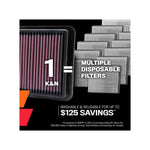 K&N Air Filter, Red - 33-5127
