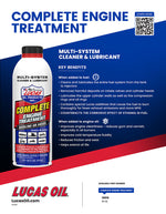 Lucas Oil Fuel Additive, Treats Up To 21 gal, 16 oz Aerosol Can - 10016