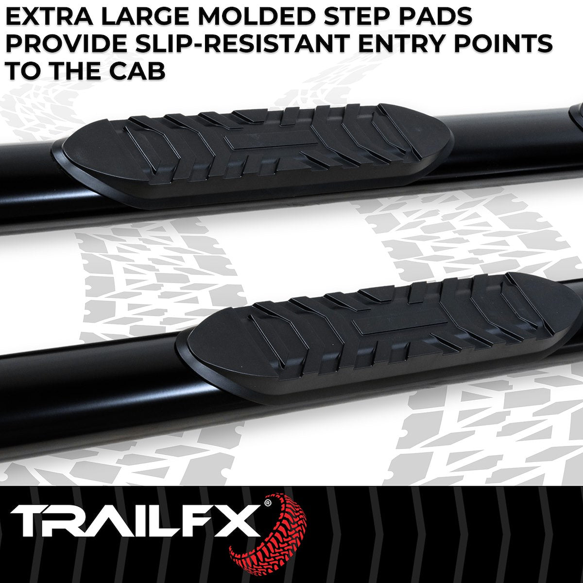 TrailFX Running Boards & Nerf Bars A1510B product image 3
