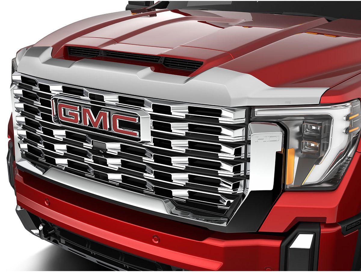 Husky Liners Bug Shield, Chrome, With 3M Adhesive Tape - 2892187