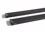 AMP Research Running Board, Textured Powder Coated, Black, Die Cast Aluminum - 76154-01A
