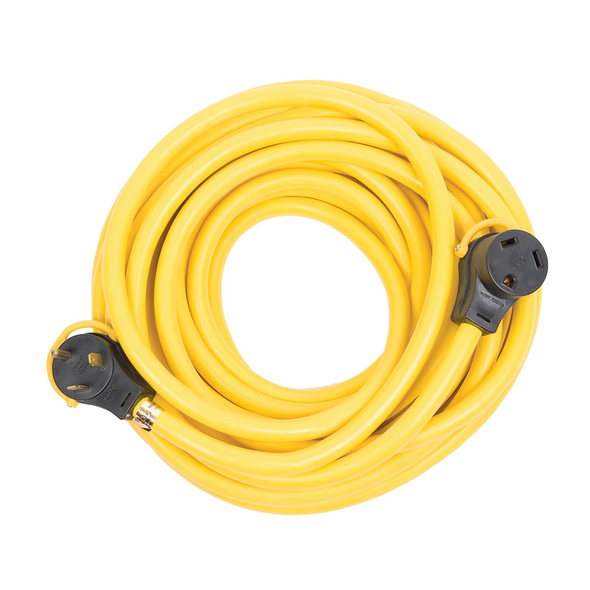 Arcon Power Cord, 3 Pin Male Plug And Female Socket Ends, 30 amp, 50 ft Length - 11534