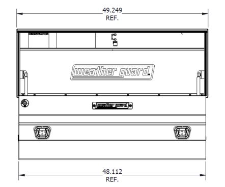 Weather Guard Truck Toolboxes & Side Boxes 624-52-04 product image 10