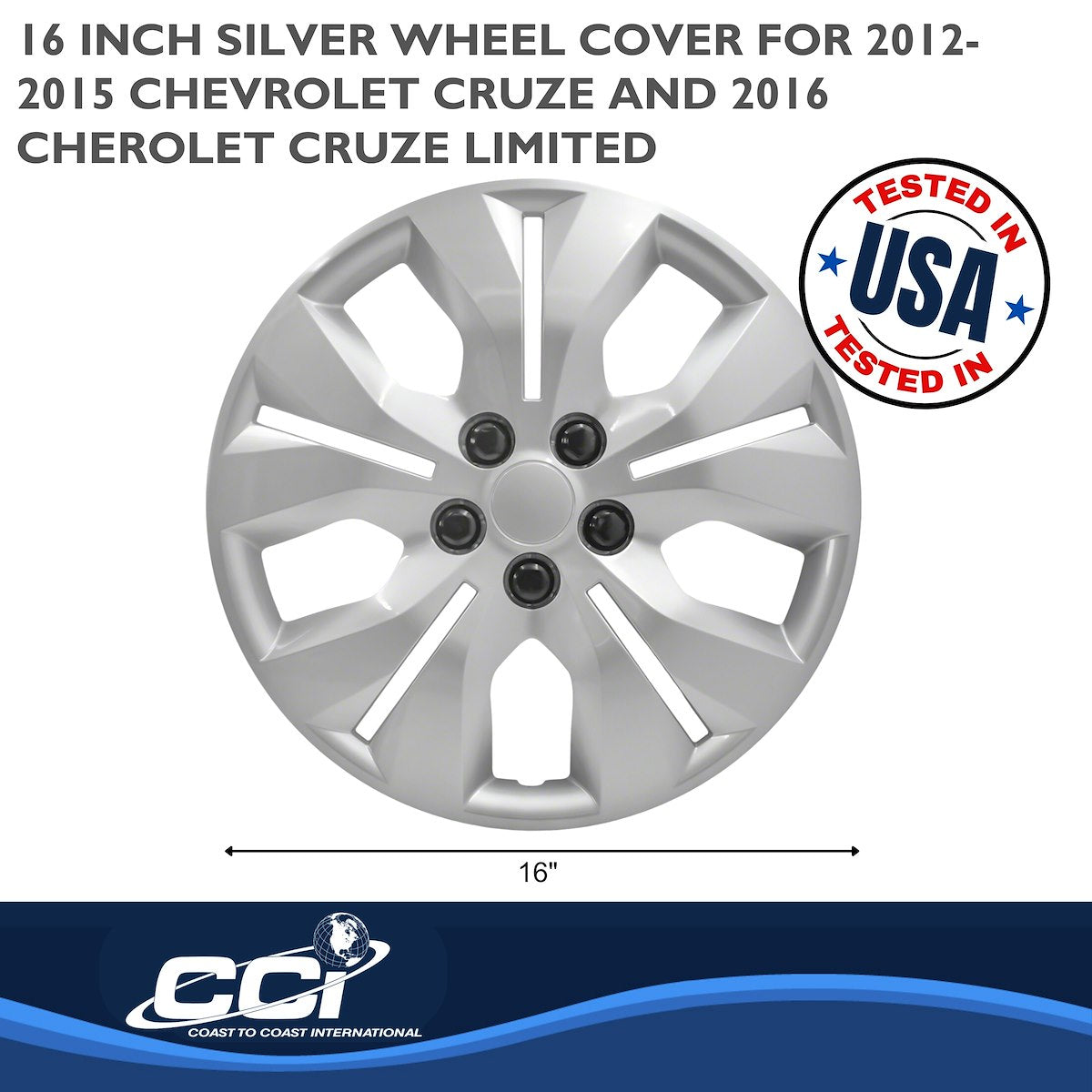 Coast2Coast Universal Wheel Covers IWC46716S product image 2