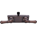 Dura Faucet Shower Control Valve, Classical Series, 2 Valve, 4 in Center Distance - DF-SA100C-ORB