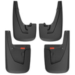 Husky Liners Mud Flap, Contoured, Black, Set Of 4 - 58046