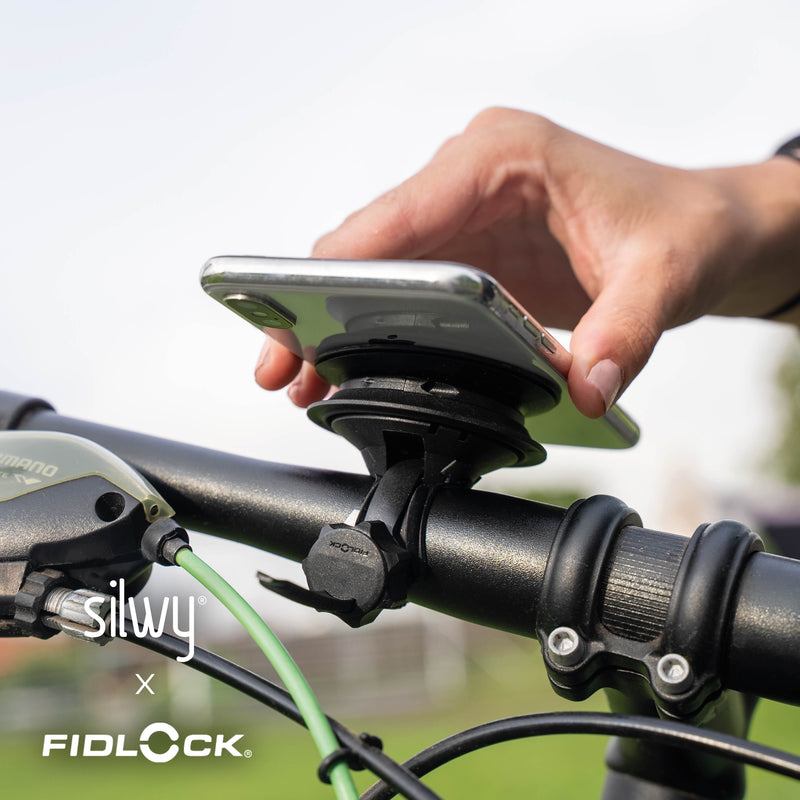 Silwy Magnetic Cell Phone Mount, 360 degree Rotatable, Black - SYFI-SHFF-MVP